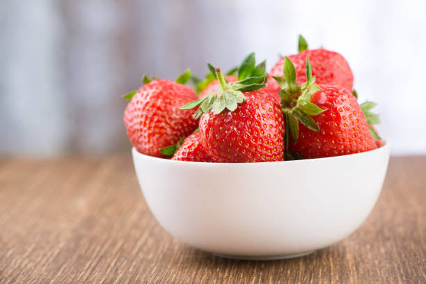 istock Fresh red strawberry in a bowl 1035662276