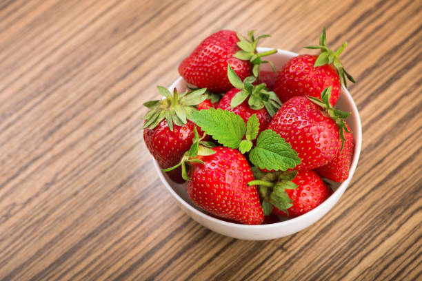 istock Fresh red strawberry in a bowl 1035672432
