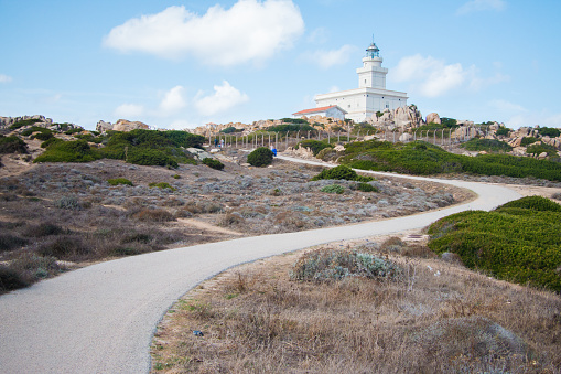 Lighthouse of Capo Testa-Santa Teresa