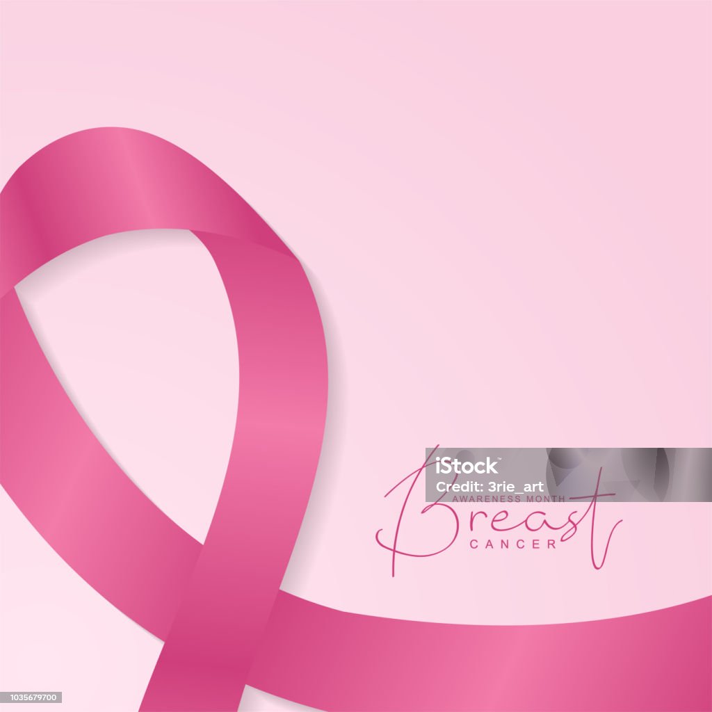 breast cancer awareness banner breast cancer awareness banner with pink ribbon Altruism stock vector