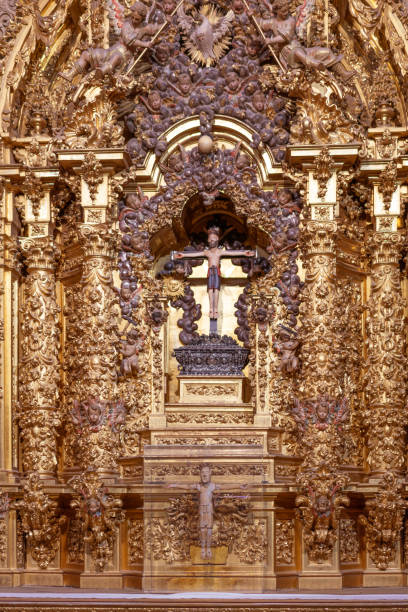 istock Altar Almudena cathedral Madrid Spain 1035704620