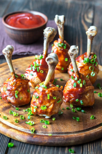 istock Chicken drumsticks in barbecue sauce 1035715556