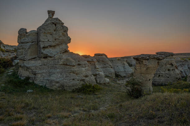 istock Writing on Stone Provincial Park Sunrise 1035719390