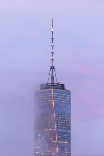 Nightfall of One World Trade Center
