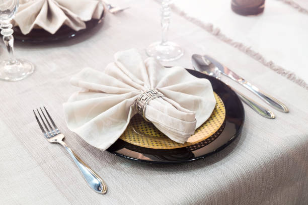 istock Close up detail of served table 1035729884