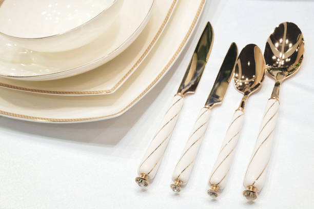 istock Close up detail of served table 1035729906