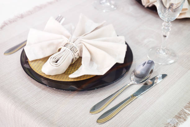 istock Close up detail of served table 1035729916