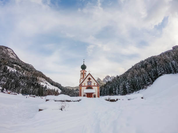 istock Church in the val di Funes 1035733034