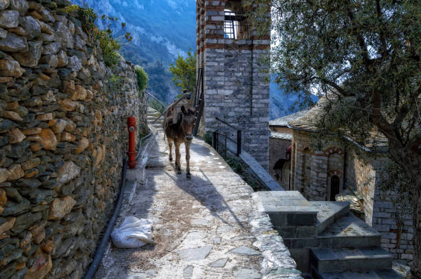 A Holy skete of the Saint Anna on Athos