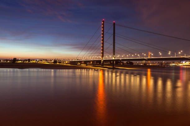 istock Rheinkniebrucke in Dusseldorf 1035749008