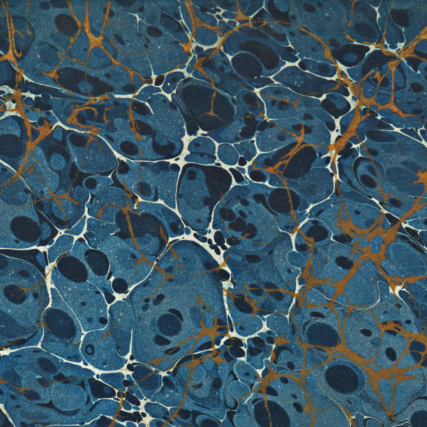 istock Antique Paper Marbling Background Texture 1035752310