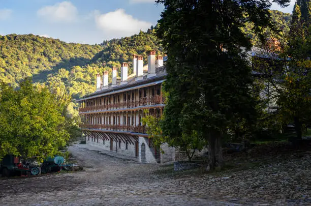 Zograf monastery on Holy mountain Athos
