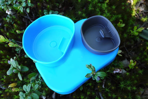 istock Hiking set of dishes 1035755226
