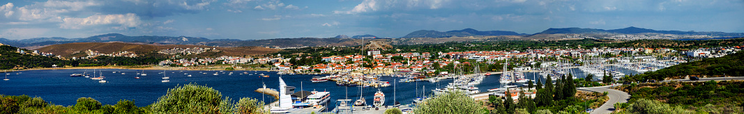 Sigacik, Izmir, Turkey: View at Marina on sunny day