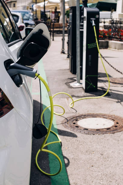 istock Charging of an electric car 1035812116