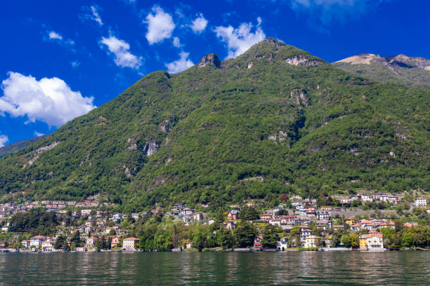 istock Town Torriggia on Como Lake in Italy 1035819114