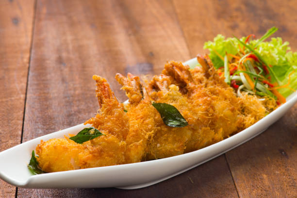 istock fried asian style butter prawn 1035867360