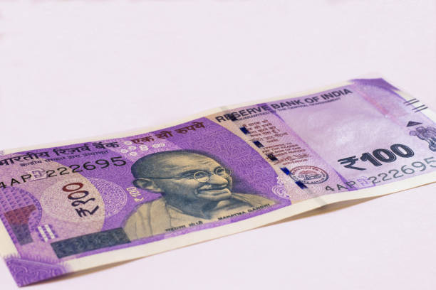 istock Image of indian new currency notes 1035878194
