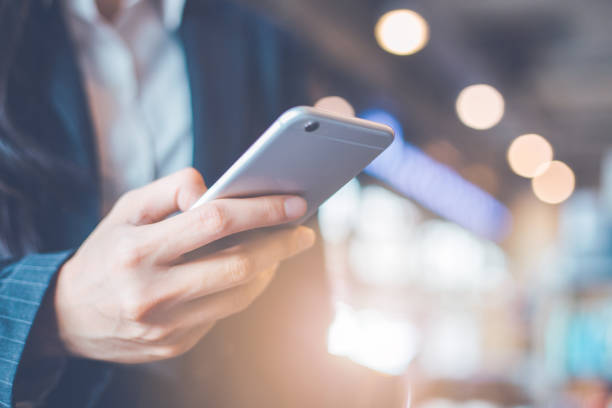istock Business women hand are using smartphone. 1035905814