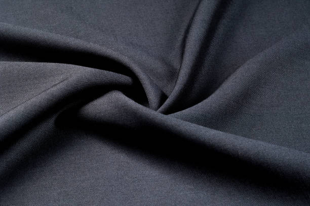 istock Background texture, pattern. cloth wool suit gray. A genuine flannel is always made of carded yarn, carded flannel is ideal in the cold months of the year, it is heavy, cozy and soft. 1035910482