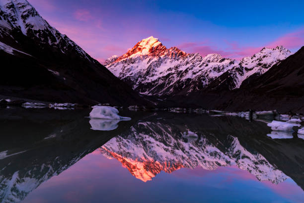 istock Hooker Lake New Zealand 1035933138