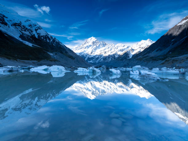 istock Hooker Lake New Zealand 1035933356
