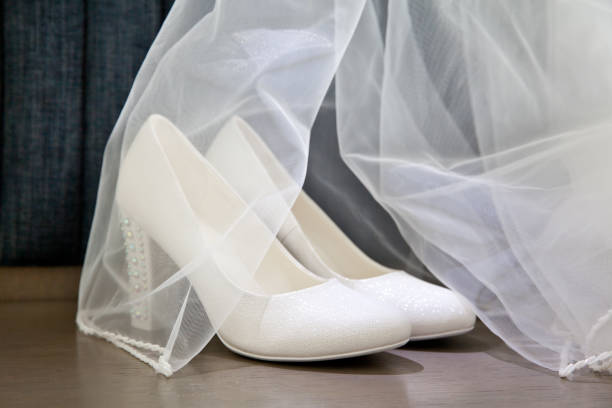 istock white shoes for the bride 1035933598