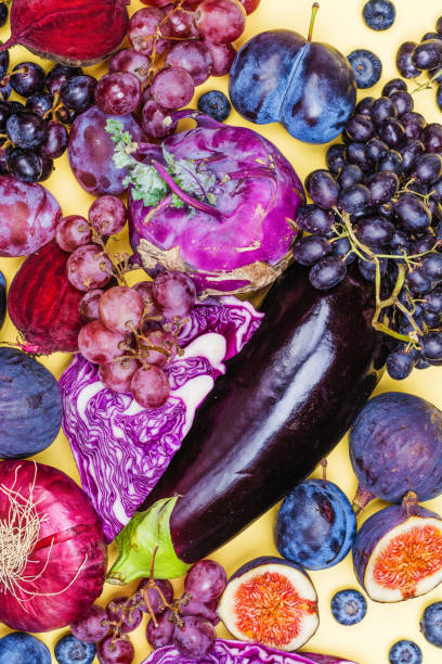 istock Selection of purple foods 1035949236