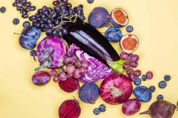 istock Selection of purple foods 1035949264