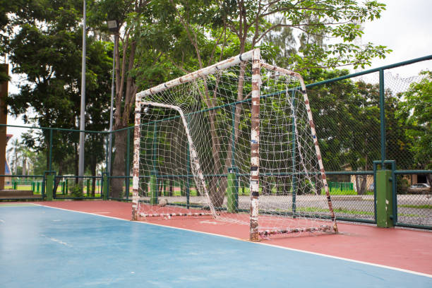 istock old small soccer goal 1035953426