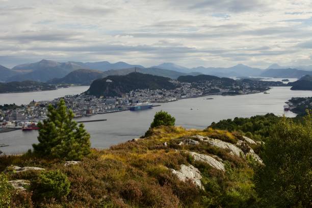 istock Sukkertoppen mountain in Alesund 1035970510