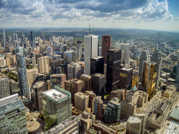 istock Toronto cityscape and business centre 1035971822