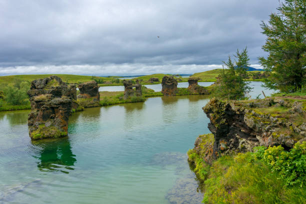 istock Hofdi peninsula on Late Myvatn 1035977334