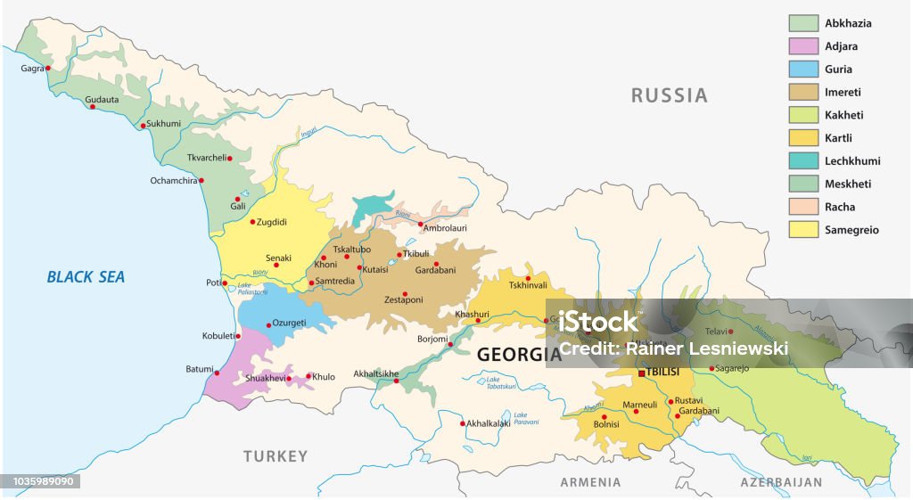 Kuvapankin kuvitus otsikolla Georgian Viinintuotantoalueet Kartta – Lataa  kuva nyt - Georgia, Kartta, Viini - iStock