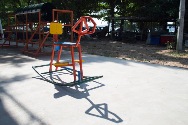 istock Rocking Horse at playground 1036002788