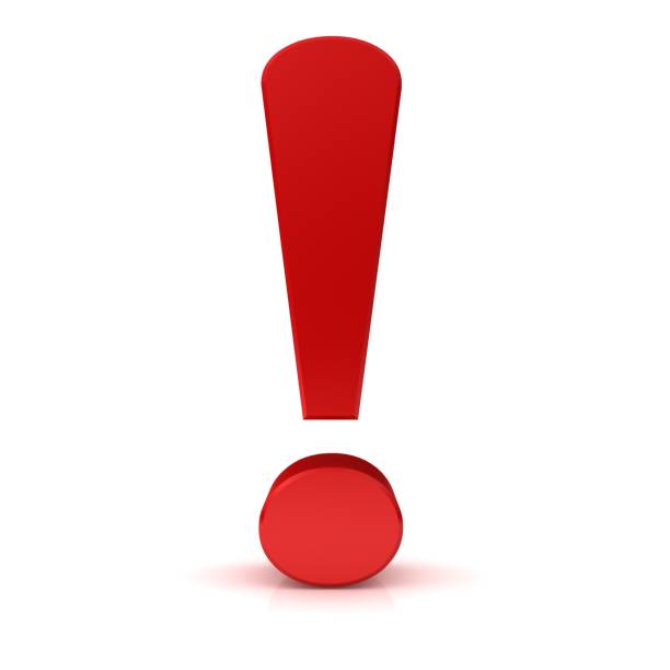 istock exclamation point mark 3d red advice sign idea symbol instructions icon isolated on white background 1036010130