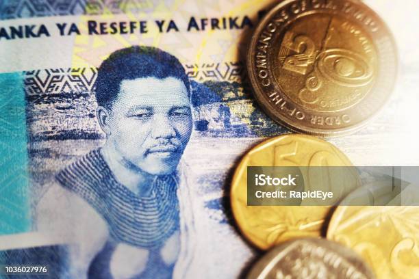 Redesigned South African Currency Featuring A Young Nelson Mandela Stock Photo - Download Image Now
