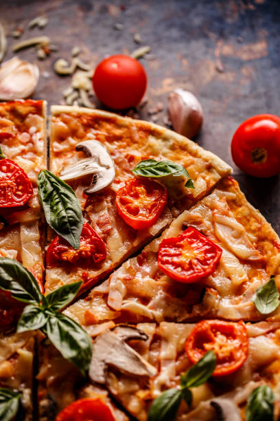 istock Delicious Italian pizza 1036036284