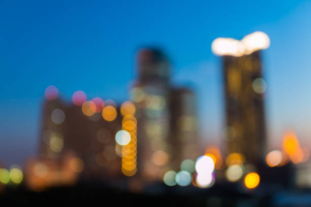 istock Bokeh of City at night 1036037570