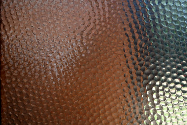 istock Abstract Colorful Frosted Old Glass Window Texture and Background 1036045224