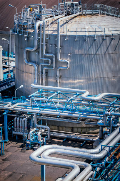 istock Industrial storage tanks in the Refinery 1036053010
