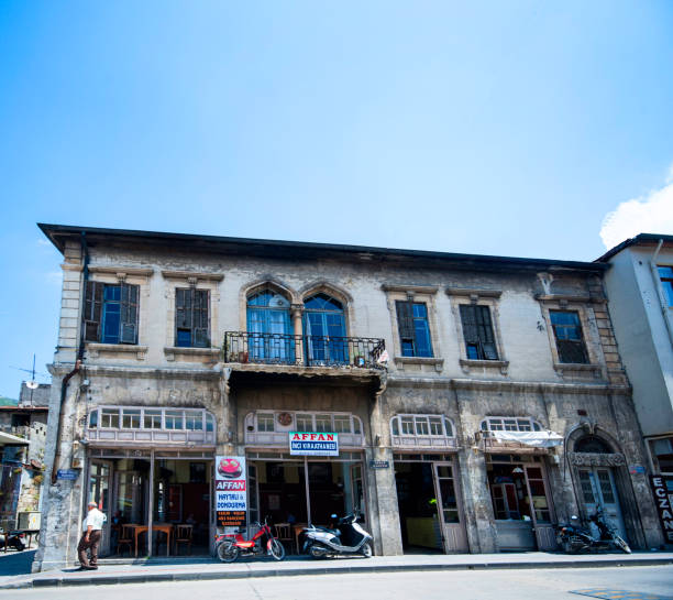 Antakya, Turkey, May 31, 2017; Traditional Turkish cafe name is AFFAN in Antakya