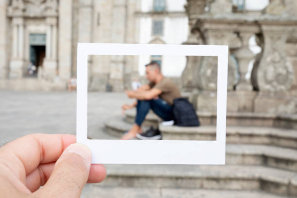 istock man resting in front of the Porto Cathedral 1036062898