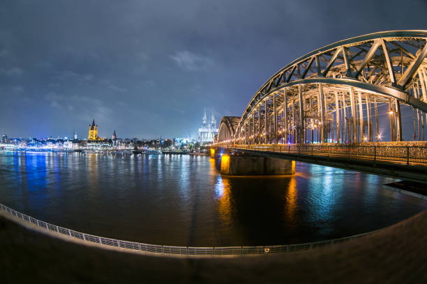 istock View on Cologne Cathedral and Hohenzollern Bridge, Germany 1036067172
