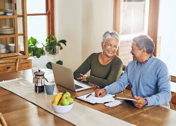 istock Aren't you glad we saved for a good retirement? 1036079590
