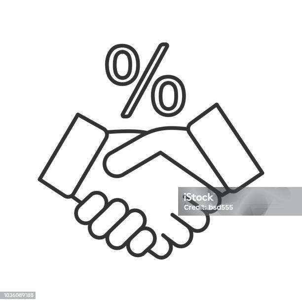 Successful Deal Icon Stock Illustration - Download Image Now - Handshake, Icon Symbol, Trust