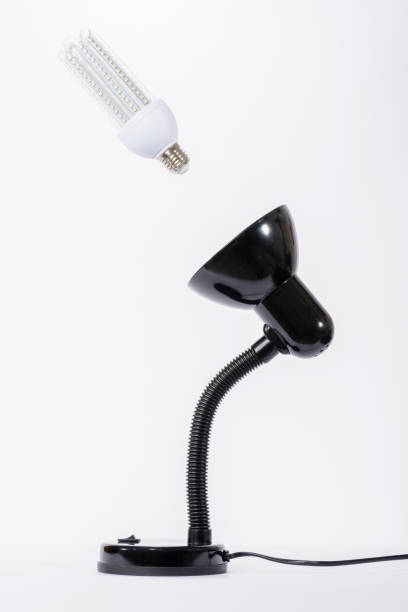 istock Led lamp with opaque glass bulb. 1036091882