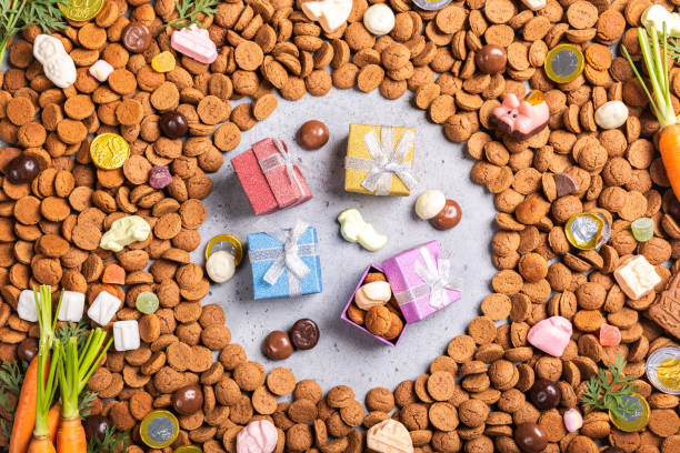 istock Dutch holiday Sinterklaas background 1036115958
