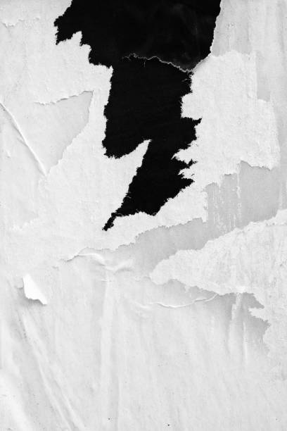 istock Blank old ripped torn paper crumpled creased posters grunge textures backdrop backgrounds space for text 1036116676