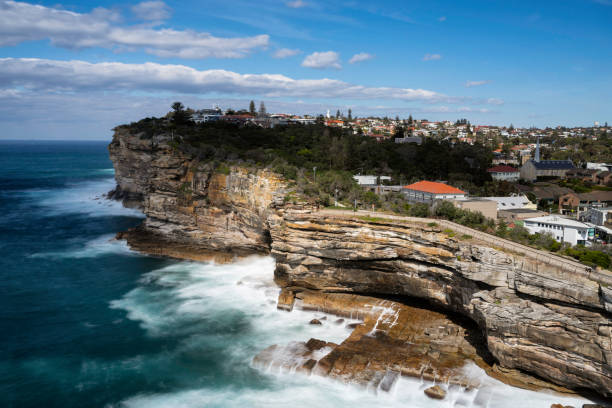 istock Rugged Coastline Near Watsons Bay 1036130896